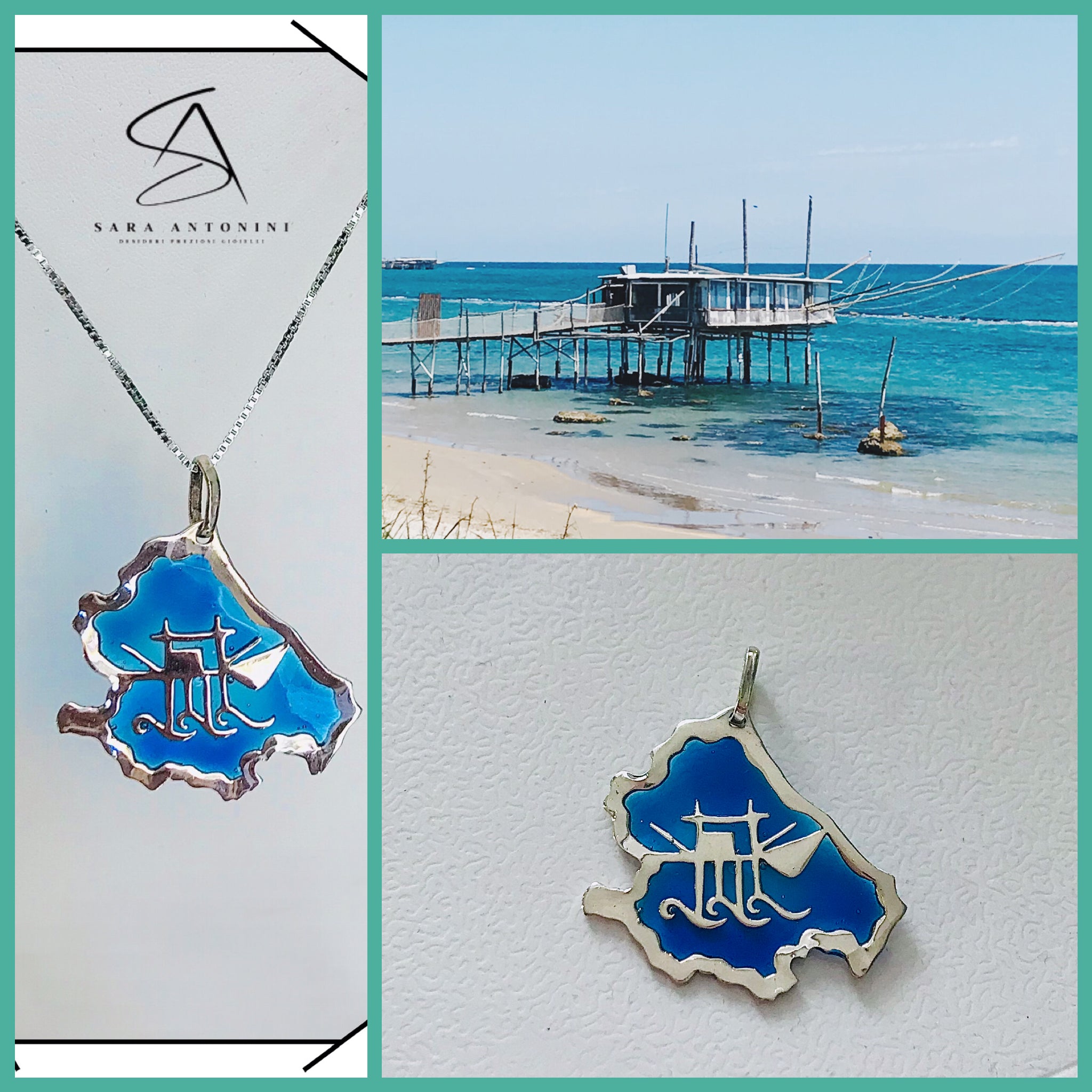 Ciondolo collezione “Abruzzo Forte e Gentile”