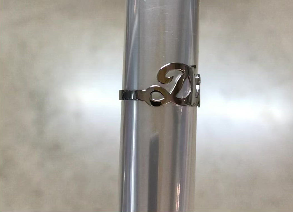 Anello in argento con nome